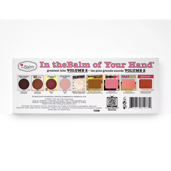 TheBalm Les Grands Succes Volume 2 Multi-Color Palette